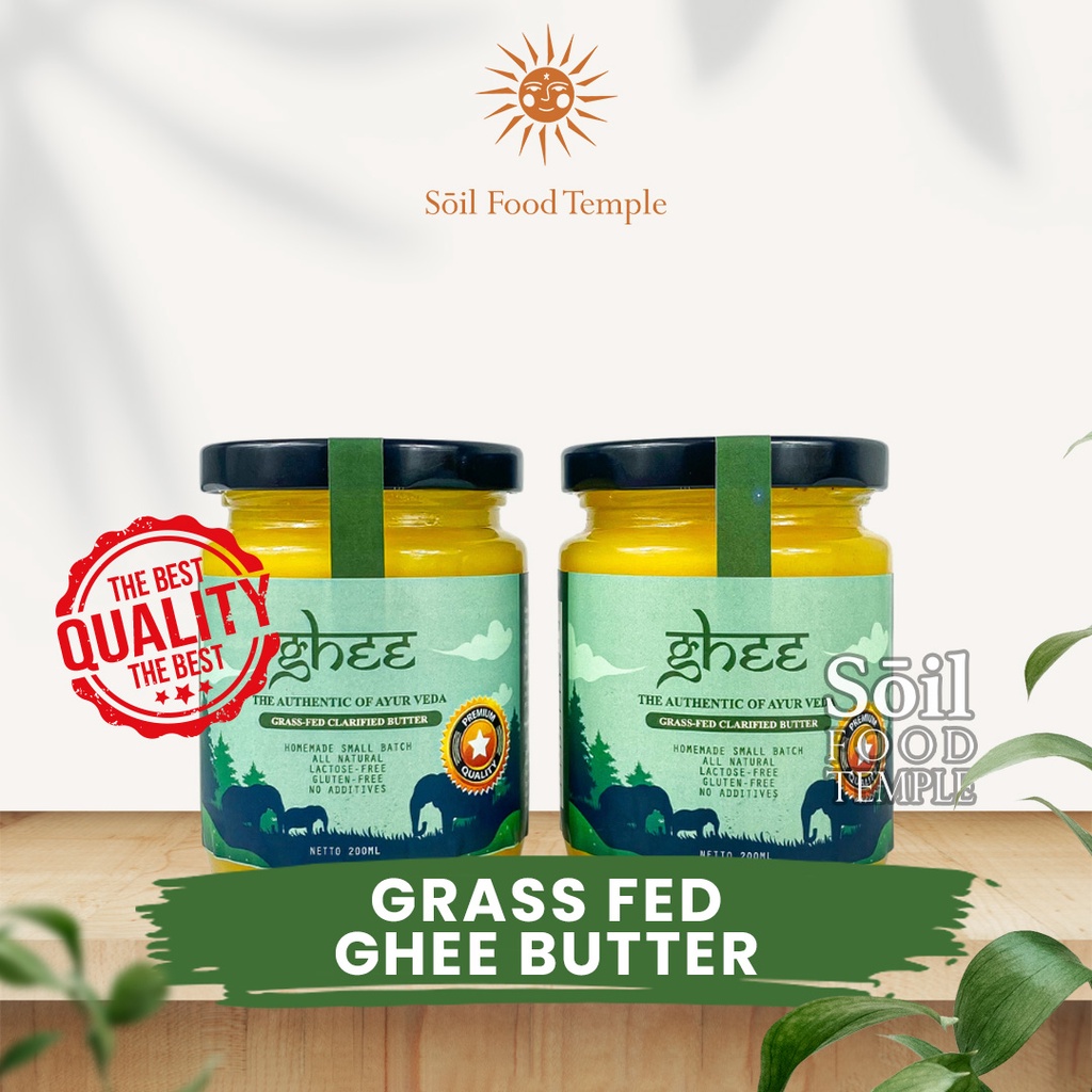 

GHEE Premium Home Made 200ML By Soil Food Temple
