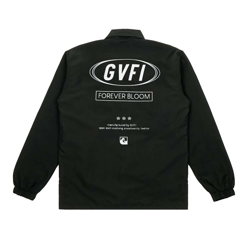 GVFI Coach Jacket Vision Bloom Black