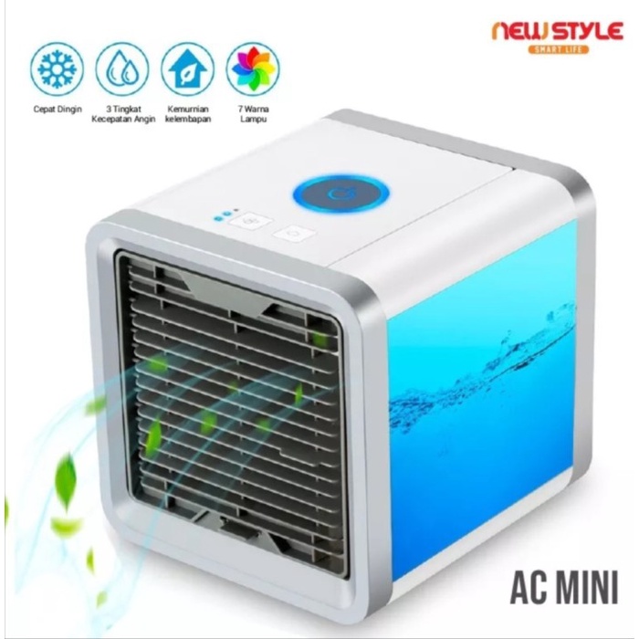 AC Mini AC PORTABLE ARCTIC AIR COOLER FAN Mini AC High Quality Import(Y1U9) AC Mini Super Dingin BIS