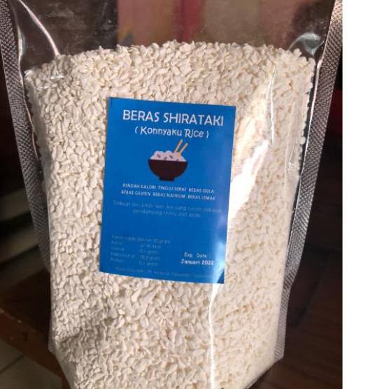 

☆ Beras shirataki 500gram /konyaku rice 500gram ✭