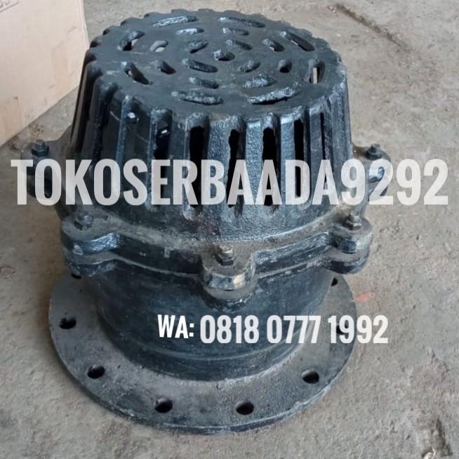 Foot Valve 8" Inch Tipe Flange ; Dn 200 (Besi) Carbon Steel