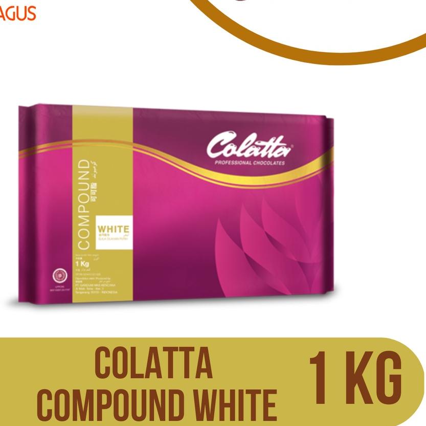 

♟ Coklat Batang - Colatta White Chocolate Compound 1kg ➥