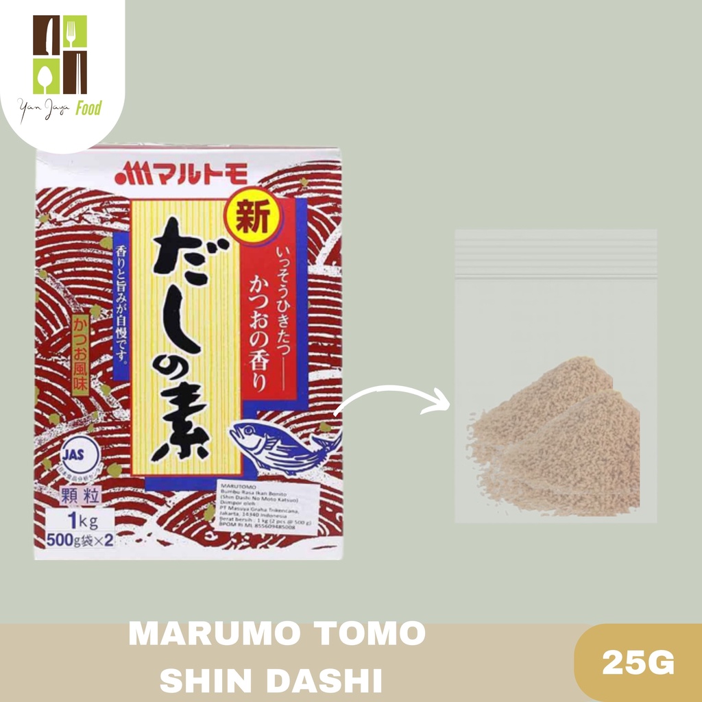 Dashi Marutomo/Bumbu Kuah Dashi/Kaldu Ikan Bonito/Kaldu Jepang/ Bumbu Kuah Odeng 50g/25g [Repack]