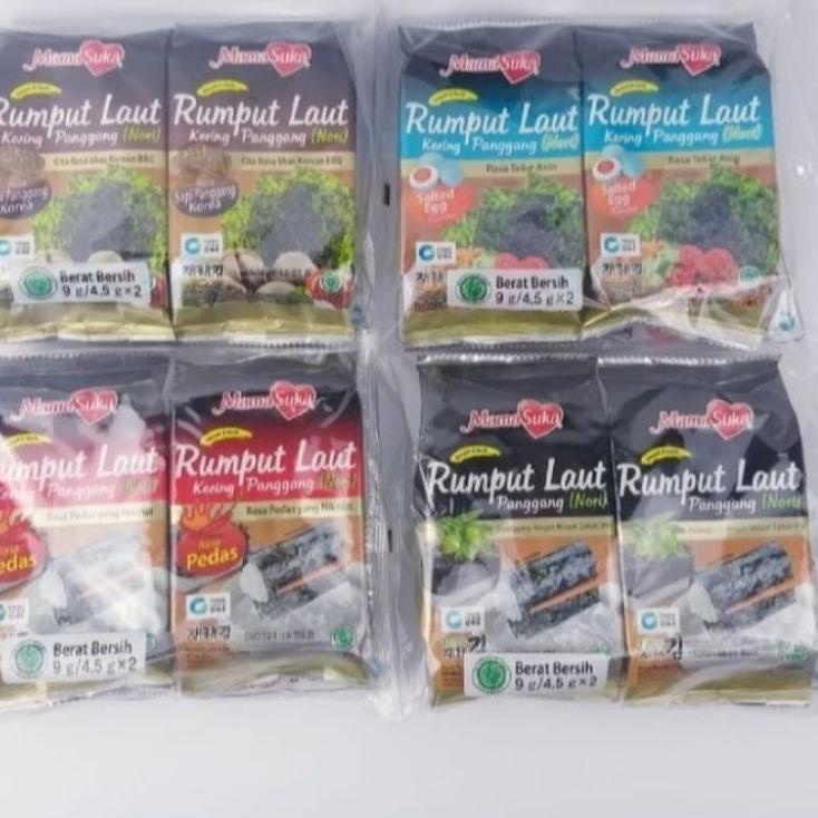 

Cuma hari ini Mamasuka Rumput Laut 4.5Gr x 2Pcs