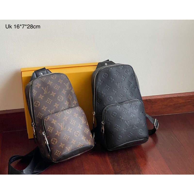 Jual tas selempang pria LV avenue free box import tas slempang pria LV -  Jakarta Barat - Ily Moon