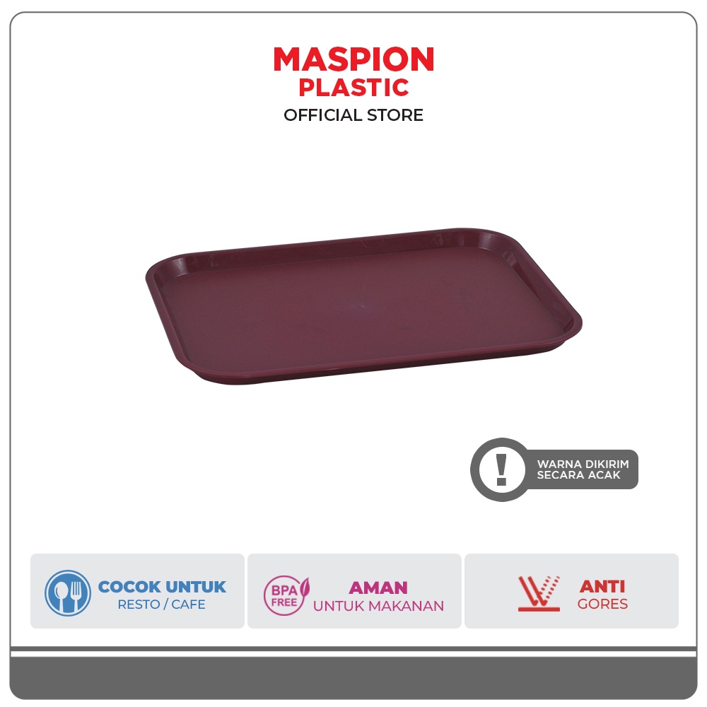 Maspion Nampan Plastik Serbaguna Serving Tray 911