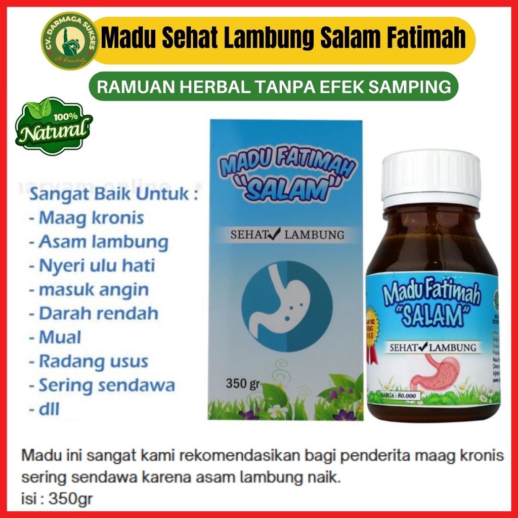 madu sehat lambung salam fatimah | madu lambung | madu maag kronis