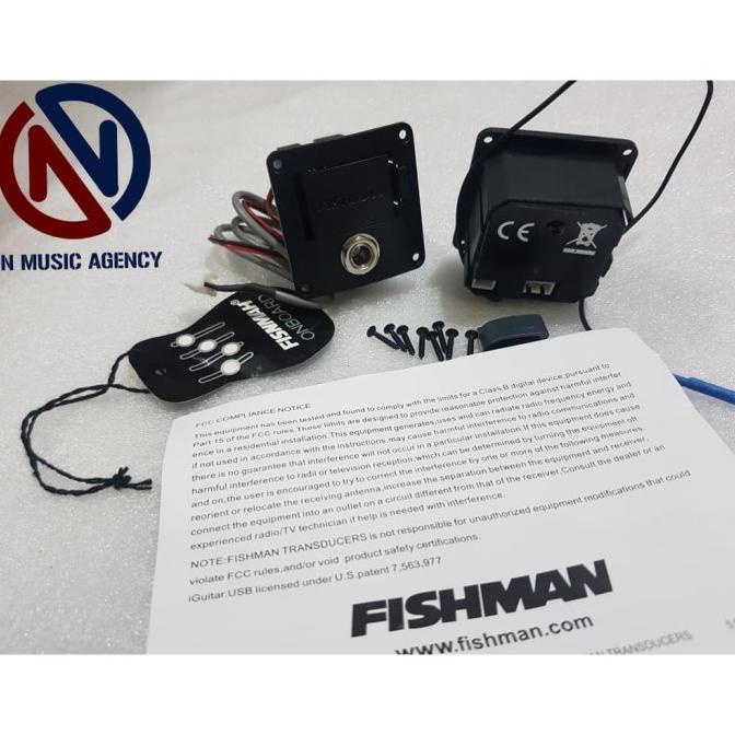 preamp spul gitar bass / Pream EQ Equalizer fishman isys + / tuner