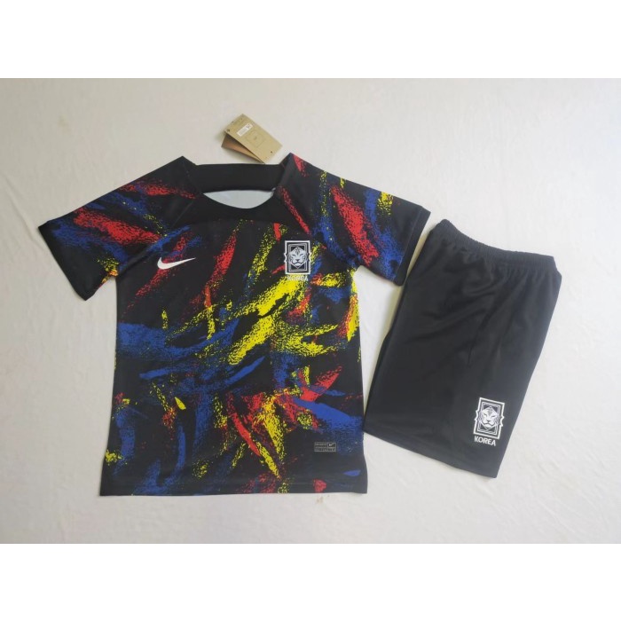 jersey  (KIDS) JERSEY BOLA KOREA AWAY KIDS 2022 GRADE ORI - 16(P5A6) Terlaris Jersey Setelan Harga G