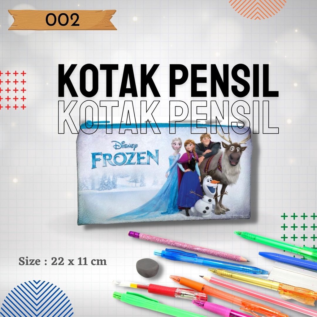 

Tempat Pencil, Pena untuk TK,SD,SMP,SMA,dan Mahasiswa Gambar Frozen 002