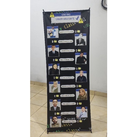 BANNER WISUDA SEHARI JADI BANNERIN