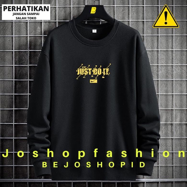 

[ART. 389730] Joshopfashion - Crewneck Josdo it sablon kuning