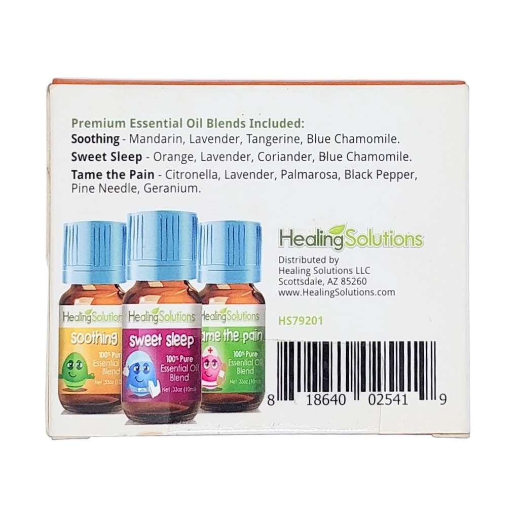 Healing Solutions Best Kids Pack Essential Oil Minyak Esensial Terbaik