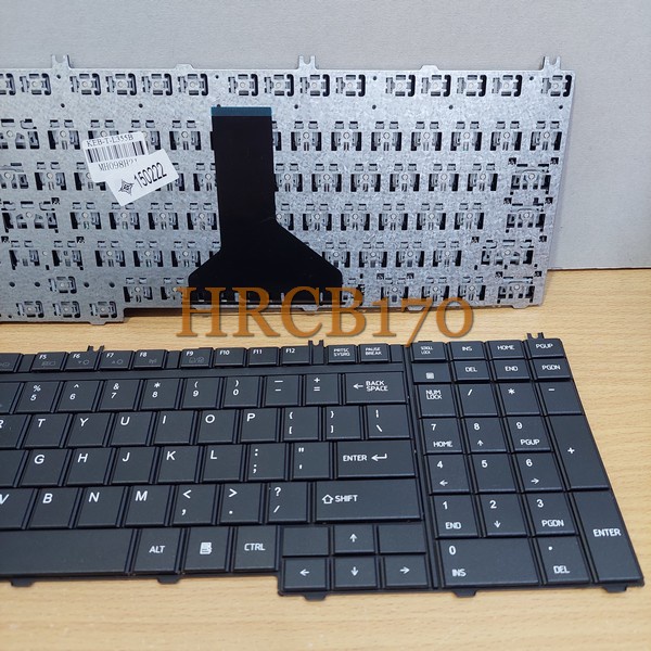 Keyboard Laptop Toshiba Satellite A500 A505 L350 L355 L500 L505 Series -HRCB