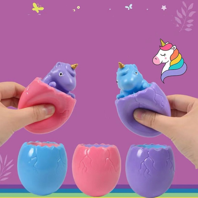 Mainan Anak Squishy Pop Up Unicorn Pencet Squeeze Hewan Lucu/Mainan Anti Stress Terviral BY SMOLL