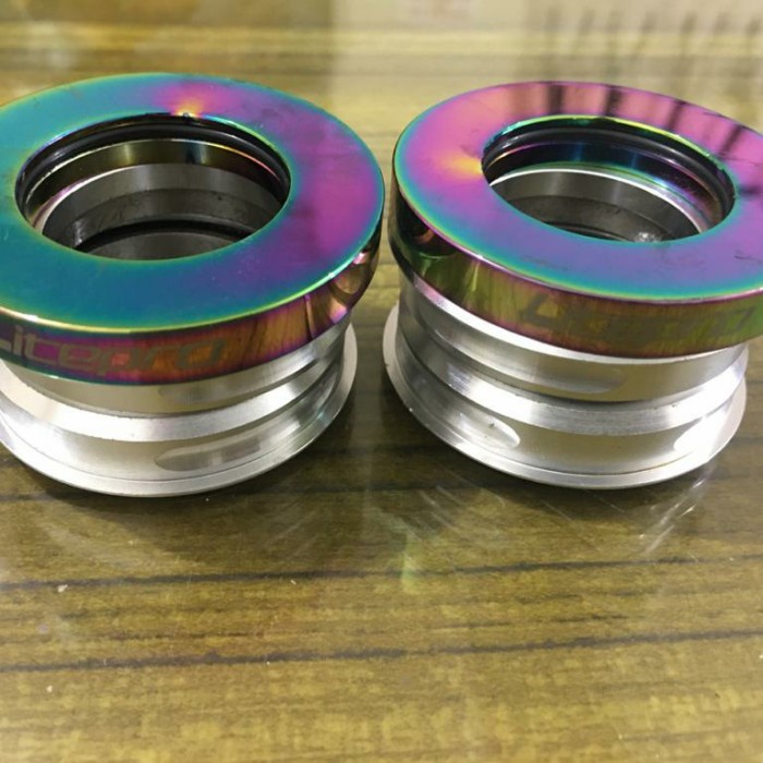 Headset Litepro Rainbow Bearing 44mm folding bike Ultralight Seli