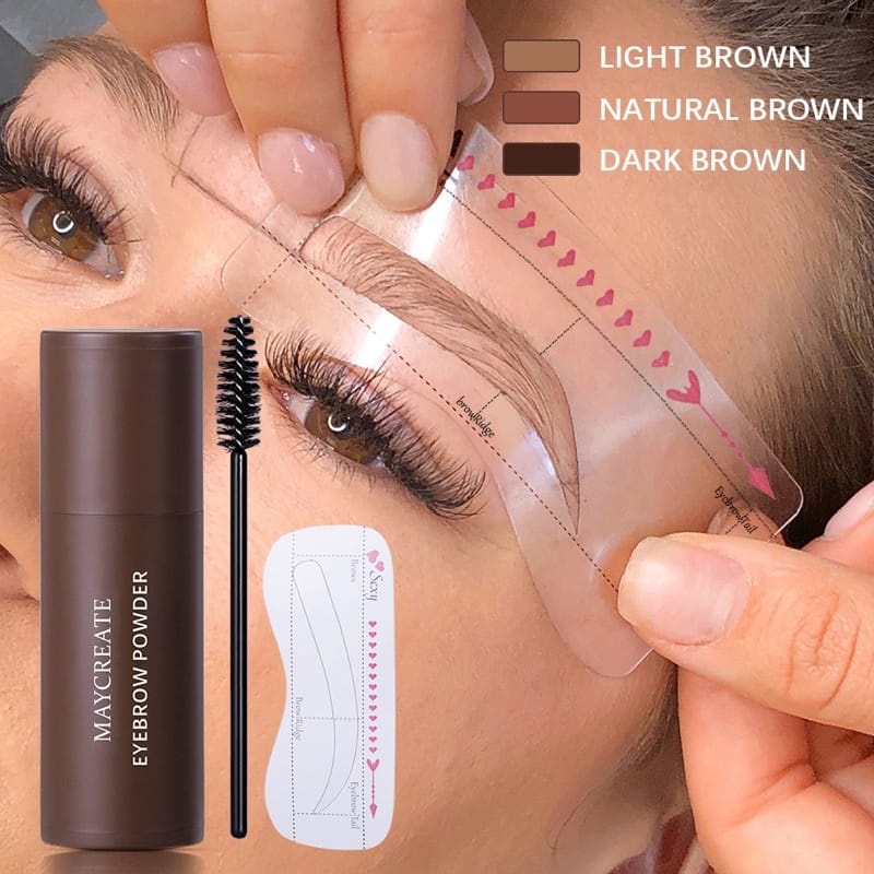 EYEBROW STAMP POWDER IBCCCNDC CETAKAN ALIS INSTAN BEDAK ALIS EYEBROW POWDER KECANTIKAN MATA