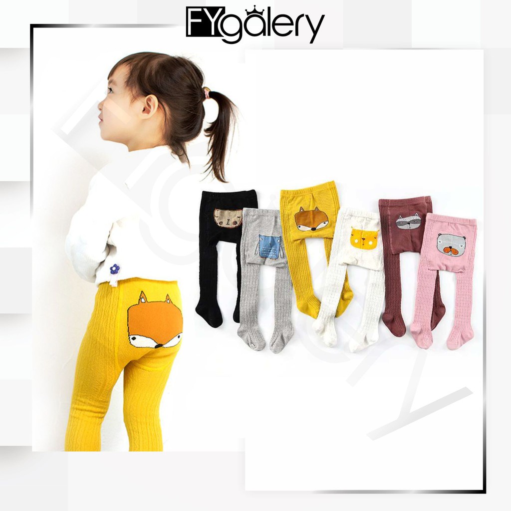 FYGALERY KS05 Kaos Kaki Stocking Bayi Motif Legging Anak Karakter Legging Bayi Murah