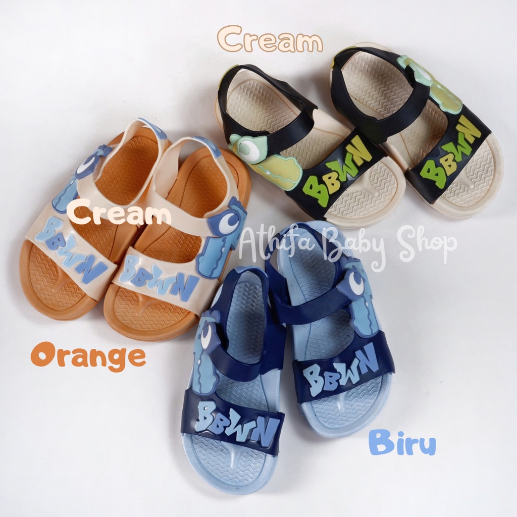 Sandal Gunung Bayi Anak Laki Lelaki Cowok Sepatu Sendal Karakter Balita Kecil Umur 6 bulan 1 2 3 4 5 6 tahun Import JXPN33