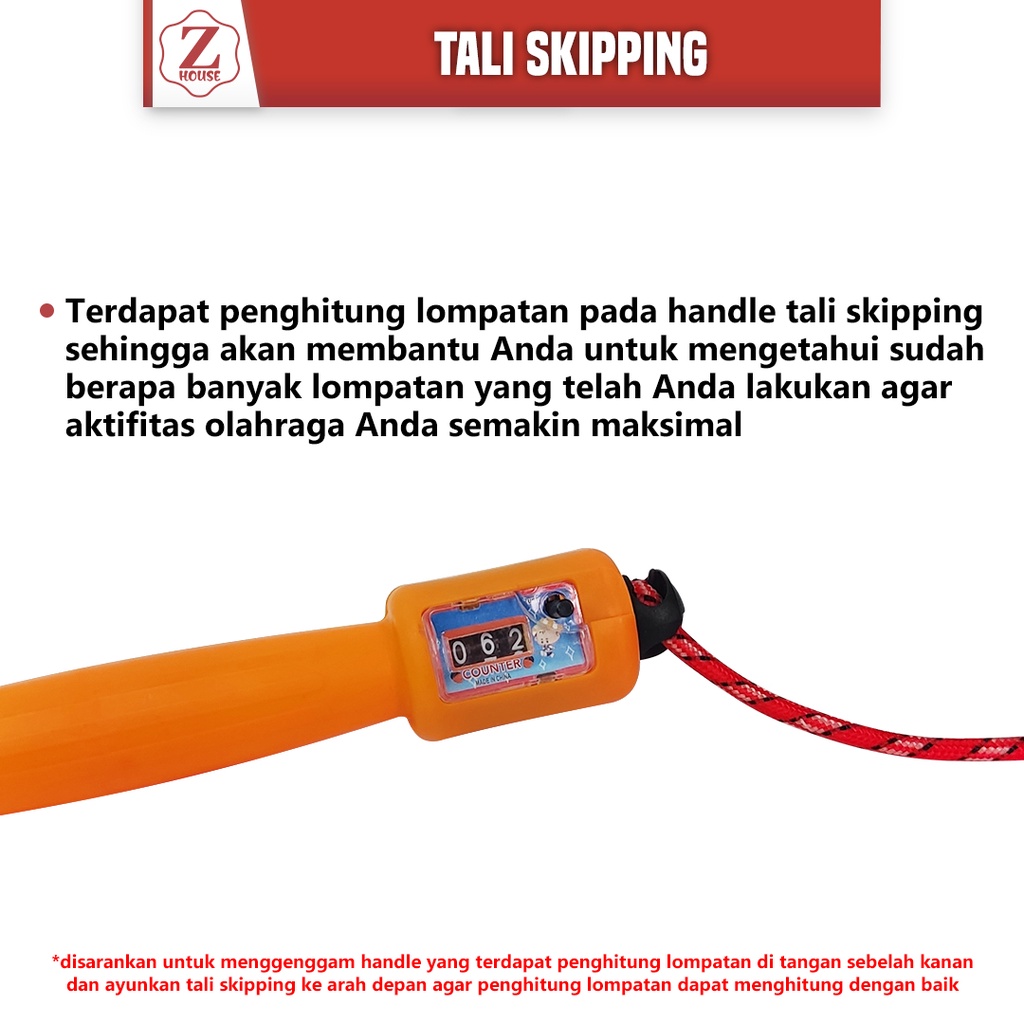 Skipping Lompat Tali Dengan Counter Hitung Otomatis Jump Skipping jump rope Digital tali panjang 2.2m Skipping Lompat Tali 2.2Meter Otomatis Hitung Original Berkualitas Termurah Terlaris Counter Cocok Anak Dan Dewasa