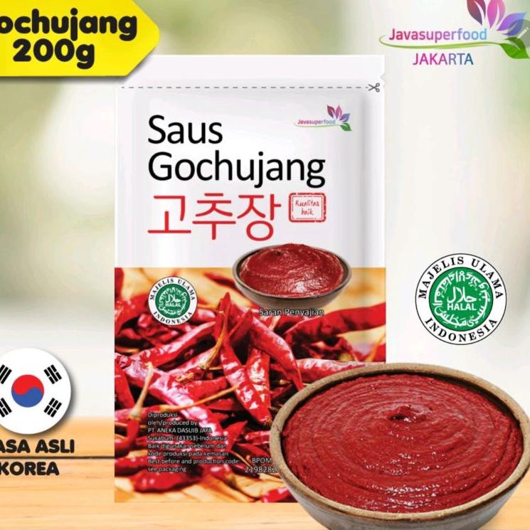 

Fresh Product Gochujang 200ml halal saus korea pasta cabe kimchi sauce topoki toppoki tteokbokki topokki saus korea