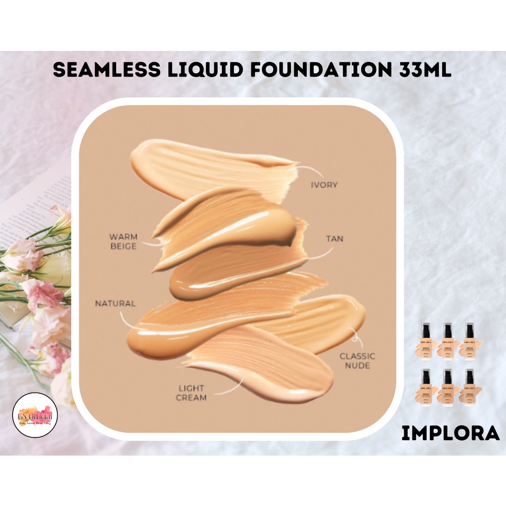 IMPLORA LIQUID FOUNDATION NET 33 ML