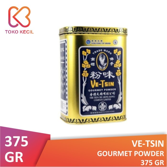

Vetsin Hongkong 375gr - Ve-Tsin Penguat Rasa