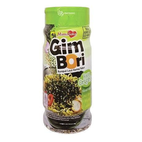 

Beli cepaat Mama Suka GimBori Rumput Laut Tabur Botol 30 gr