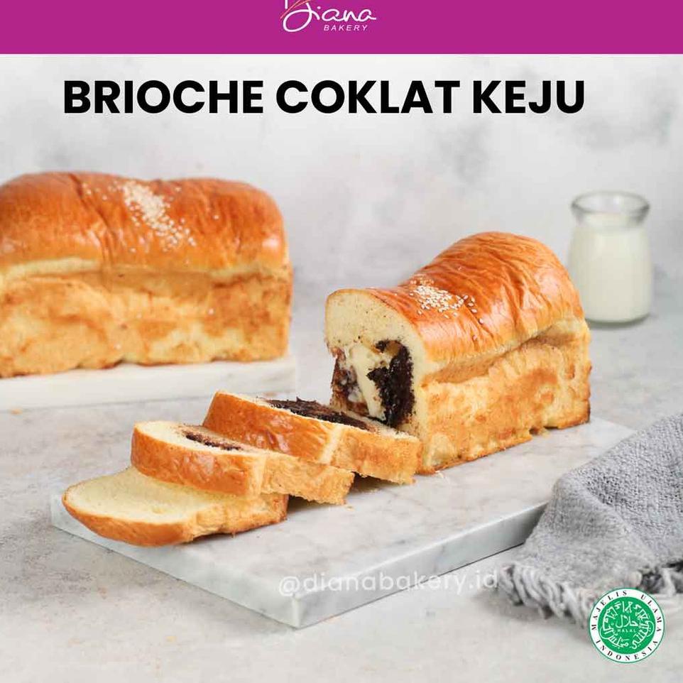 

ShareNow Diana Bakery Brioche Cokelat Keju Diana Bakery | Roti Kasur | Roti Cokelat Keju