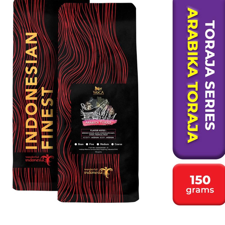 

➥ WoCA Kopi Arabika Toraja 150 gram ✥