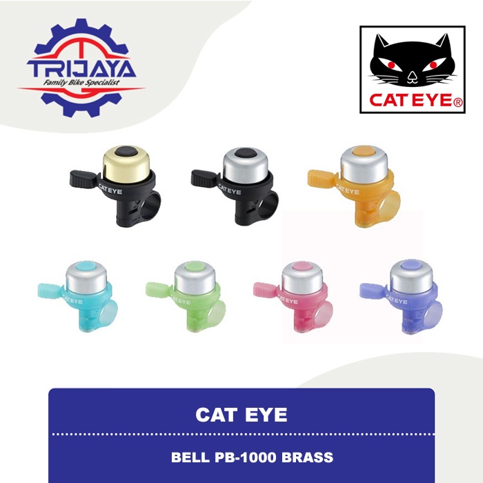 Cateye PB1000P Brass Bell Sepeda