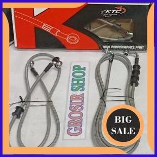 onderdil Set selang rem depan belakang Nmax non abs - Selang rem kitaco ktc Nmax - Selang ktc racing