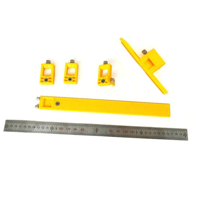 

Penggaris Tukang Bor Locator Speed Square Woodworking Penggaris Siku