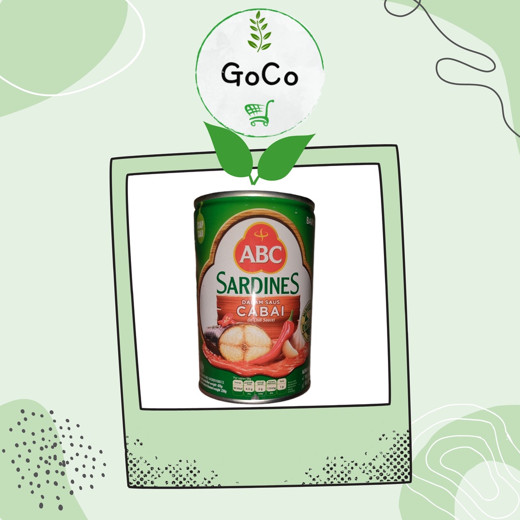 

SARDEN ABC | Ikan Kaleng | 425 Gram |Eco-Friendly Packaging by GoCo