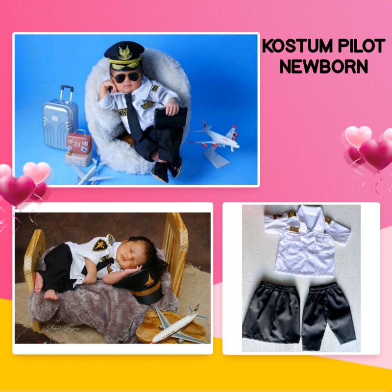 kostum pilot kostum bayi baju bayi kostum pilot bayi baju newborn