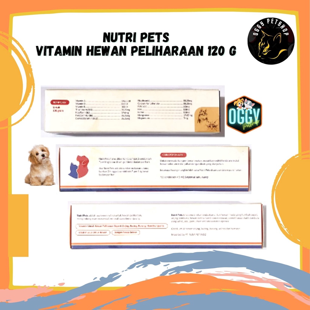 NUTRI PET NUTRITION PLUS GEL 120 GR VITAMIN