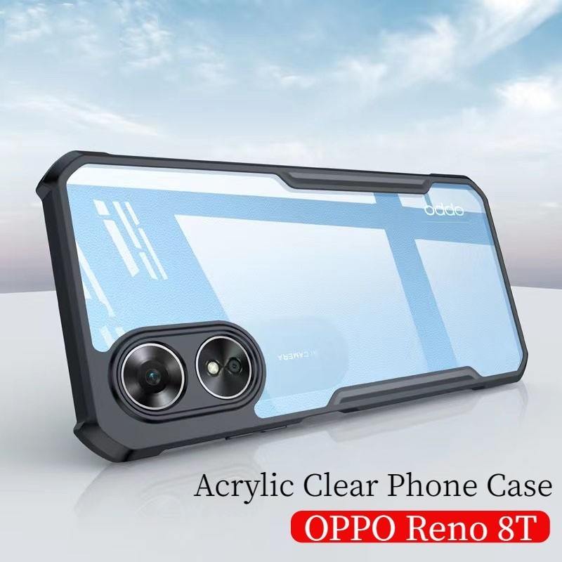 OPPO RENO 8T 4G 8T 5G 8 4G 8 5G 8Z 5G 7 4G 7 5G 7Z 5G 6 4G 6 5G 5 5G 5F CASE HARDCASE IPAKY BENING SHOCKPROOF BUMPER HARD FUZE CLEAR TRANSPARAN CASING PROTECT CAMERA COVER PELINDUNG KAMERA