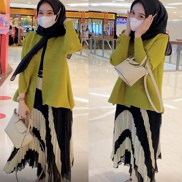 TERPERCAYA Asymetris Skirt (KHUSUS ROK) YSK 4124#*