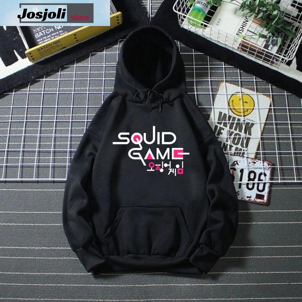 JOSJOLI_STORE/Hoodie Gihoon Squidgame/Atasan Pria Dewasa Lengan Panjang/Fit to L