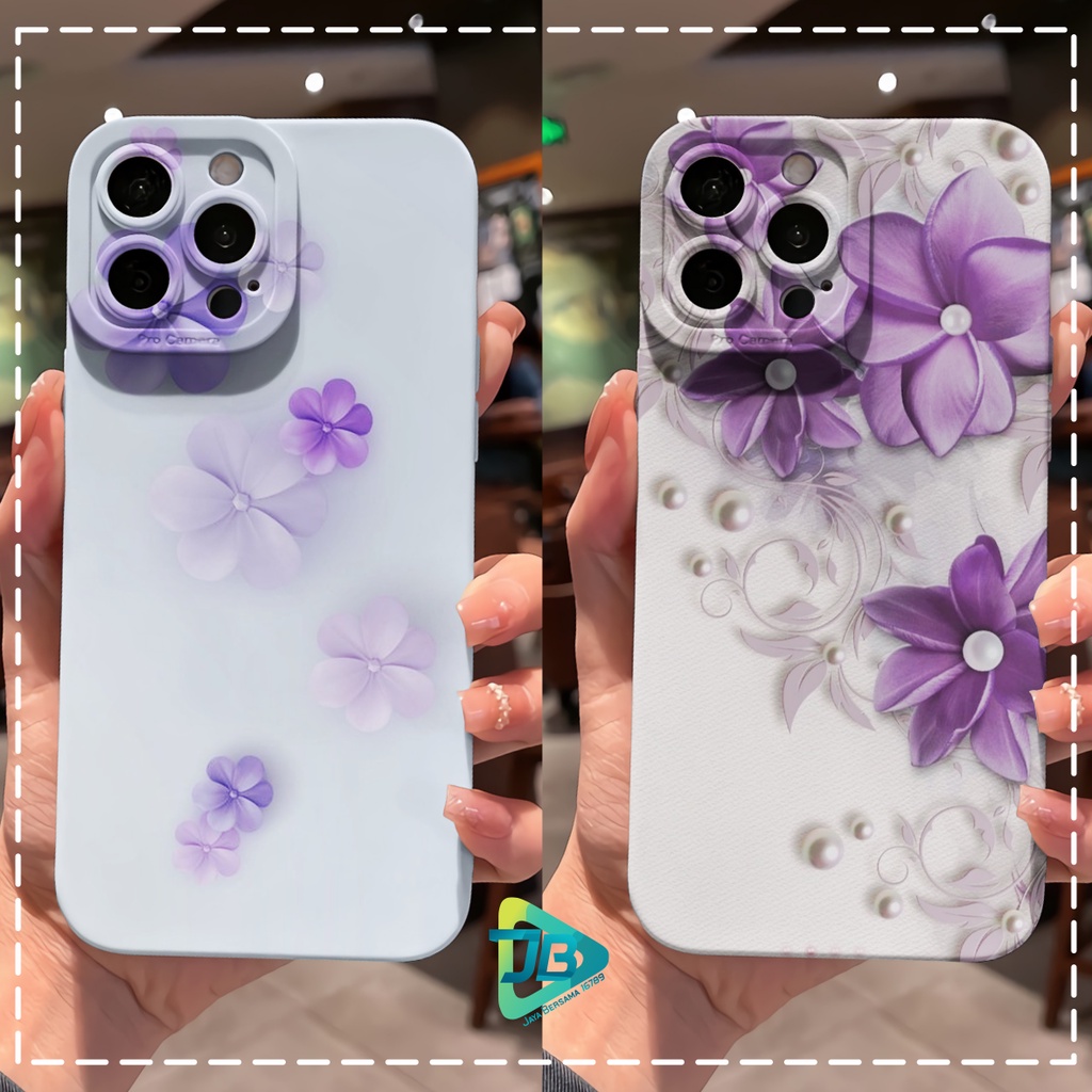 CUSTOM CASE SOFTCASE SILIKON PROCAMERA FLOWERS CUSTOM VIVO Y12 Y15 Y17 Y16 Y12S Y20 Y21S Y91 Y93 Y95 Y91C Y1S Y22 Y35 V25 V25E JB7661