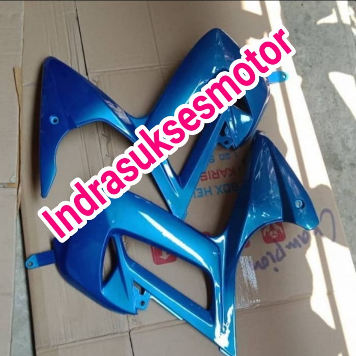 sayap body depan motor suzuki satria FU 2008 2012 warna biru