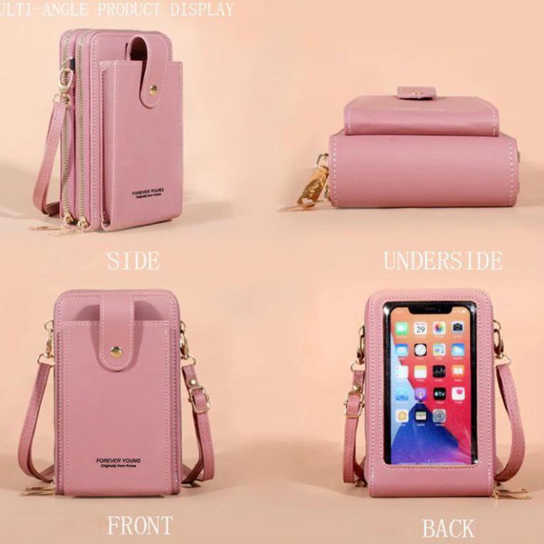 MENARIK Tas Wanita Tas Selempang Wanita Forever Young Tas Hp Korea