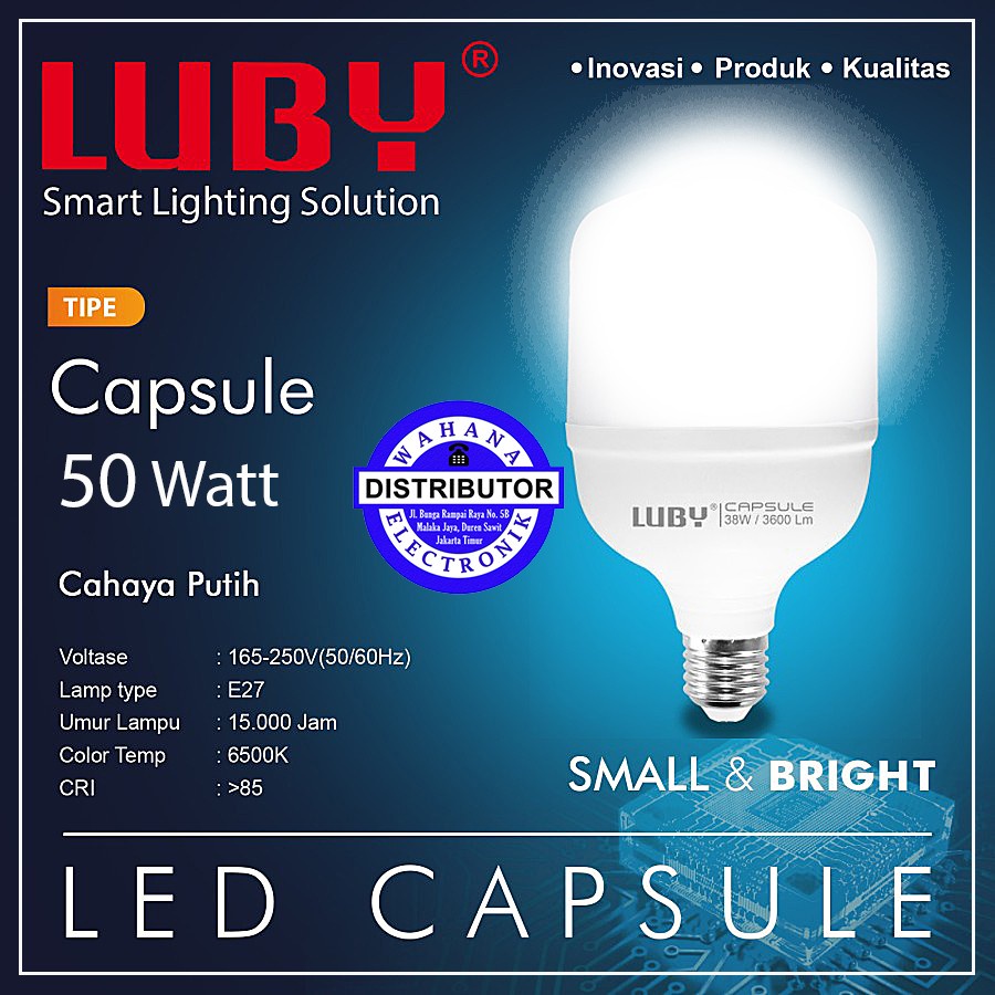 Luby Capsule 50 Watt/45 Watt/18 Watt/14 Wat/10 Watt