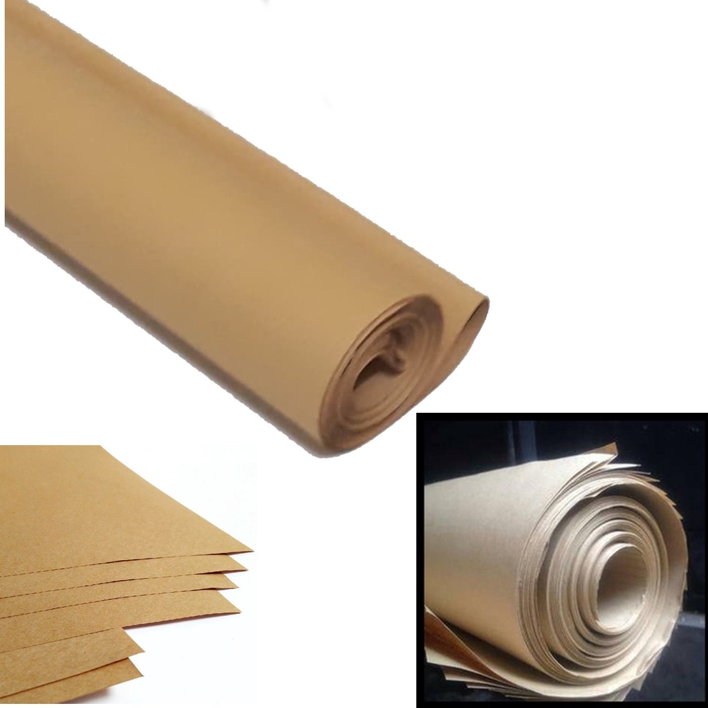

Paper Kertas Samson Paper Kraft Full Size Coklat 90 x 120 cm