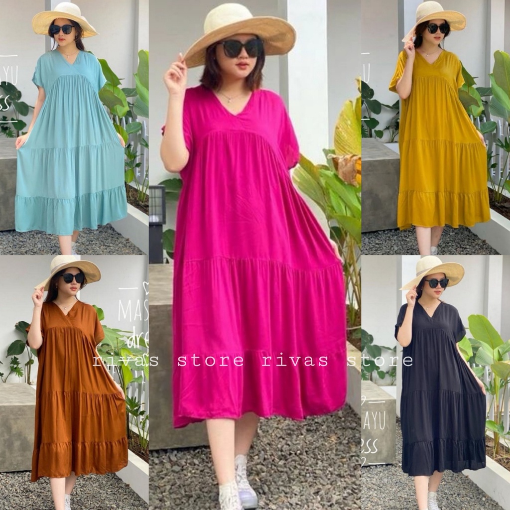 KANZIA HOME DRES - MASAYU DRES - KANZIA DASTER POLOS - DRES BUMIL