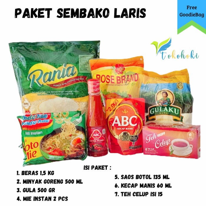 

Paket Sembako Laris 073