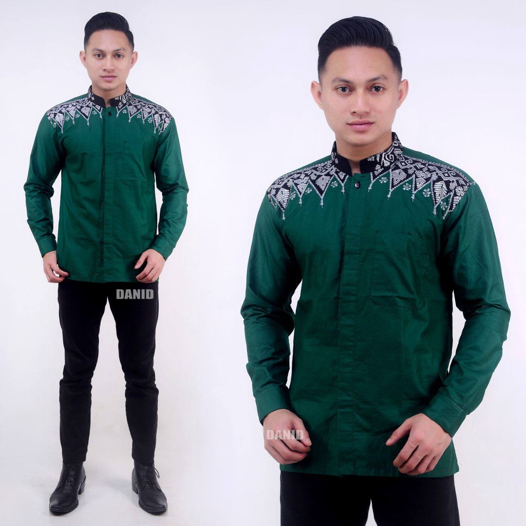 koko syubbanul muslimin koko azzahir koko baju batik Alkhalis