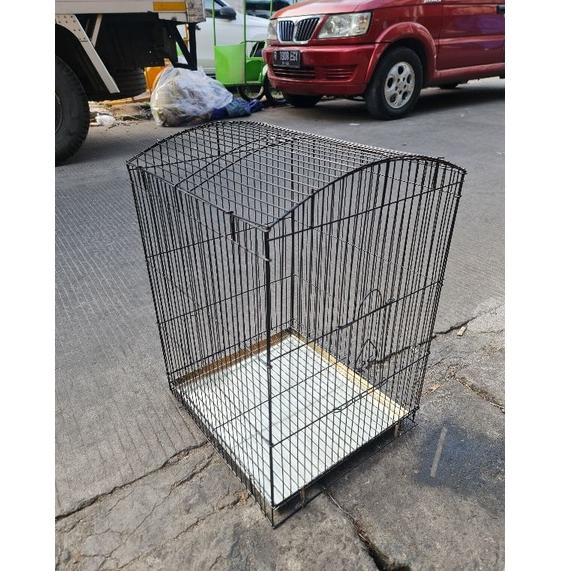 RECOMENDED KANDANG SANGKAR KOTAK BESI GANTUNG ( No 2 ) Kandang Besi Lipat Gantung Sangkar Besi Lipat