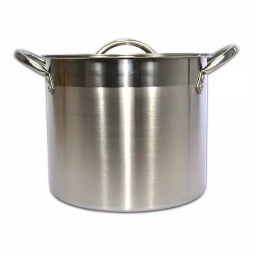 Panci Supra Stockpot  Stainless Steel Dimensi  8QT/12QT