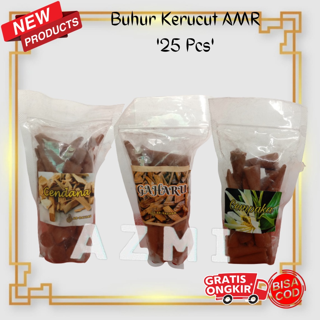 Dupa Bukhur Buhur Kerucut Aromaterapi Arab Mini isi 25pcs AMR Premium Quality